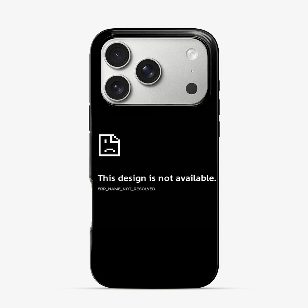 Design Not Found iPhone 17 Pro Max Case