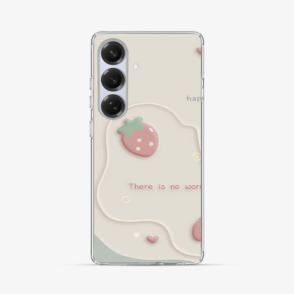 Happy | There is No worry Samsung Phone Case Hard 2.0 Case