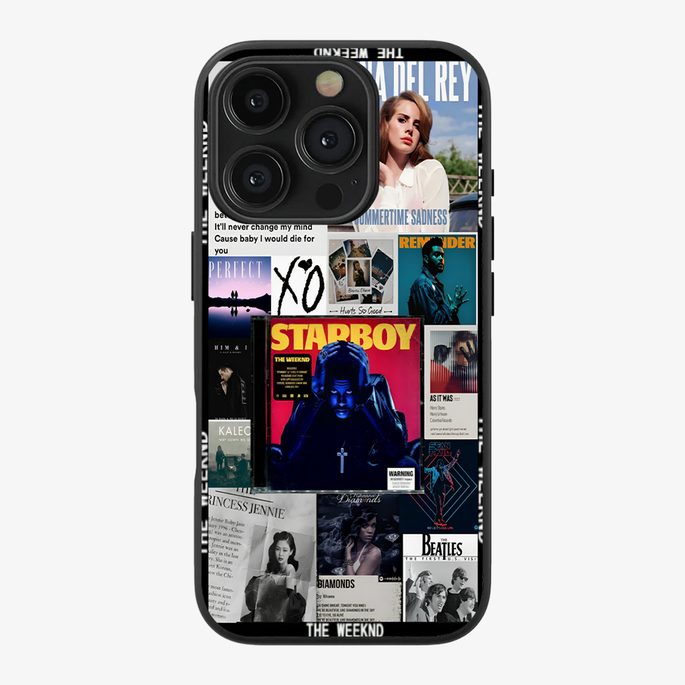 Multiple Album's Phone Case | One Clear Silicone Case