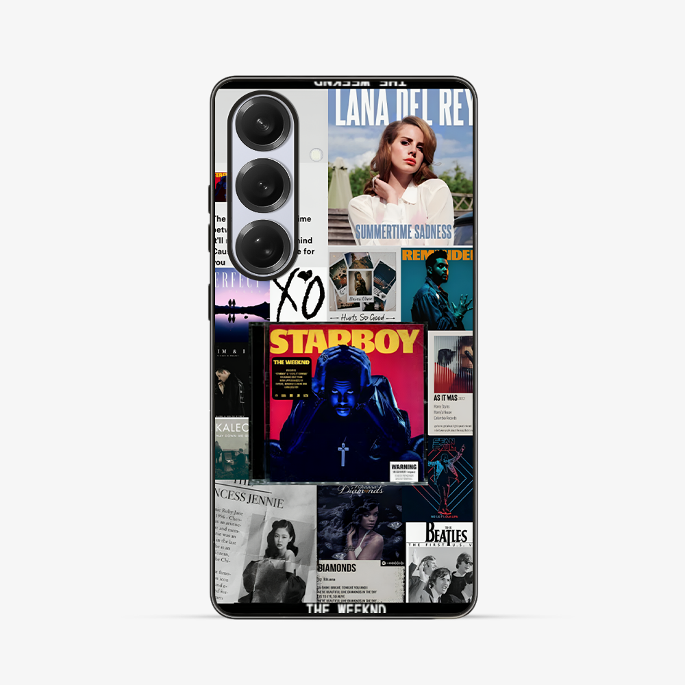 Multiple Album's Samsung Phone Case Clear Silicone Case