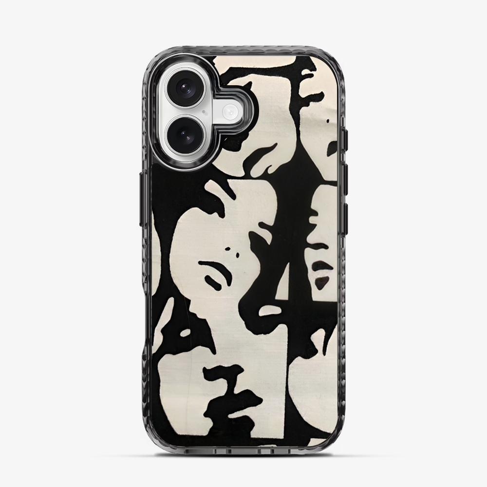 Lady Faces iPhone 16 Case