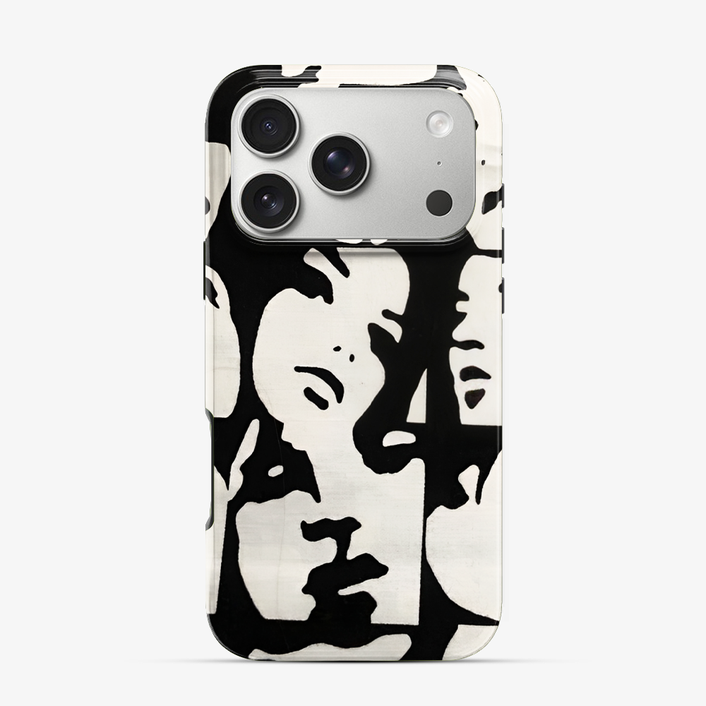 Lady Faces iPhone 17 Pro Max Case