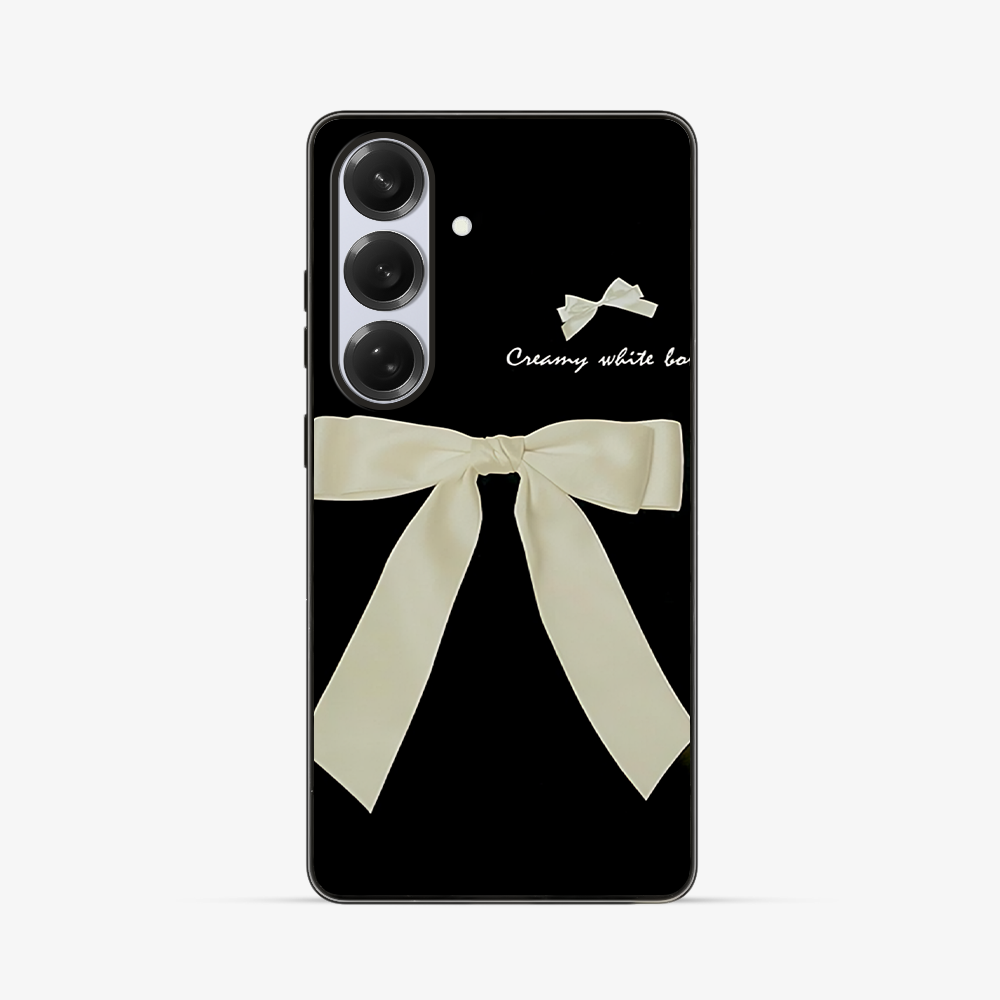 Bowknot Pattern Samsung Phone Case Clear Silicone Case