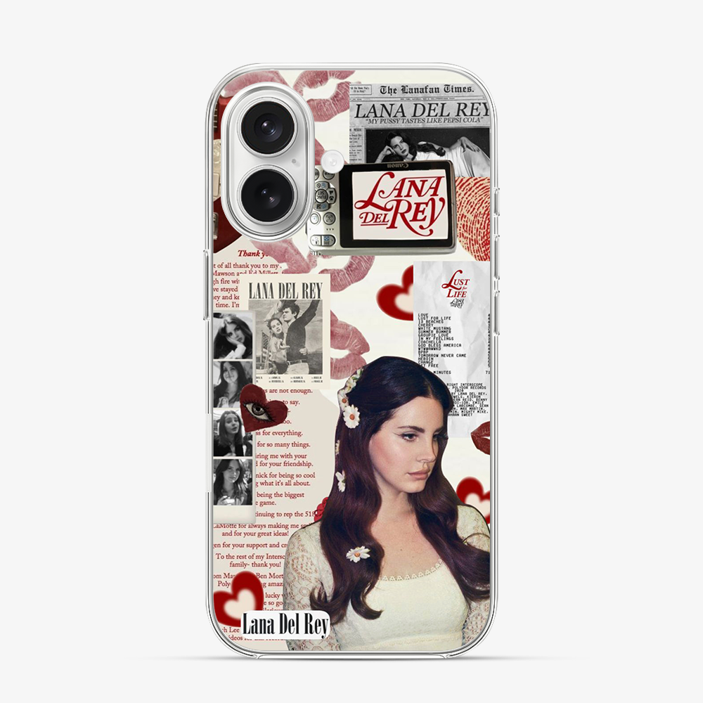 Lana Del Rey Sticker iPhone 17 Case