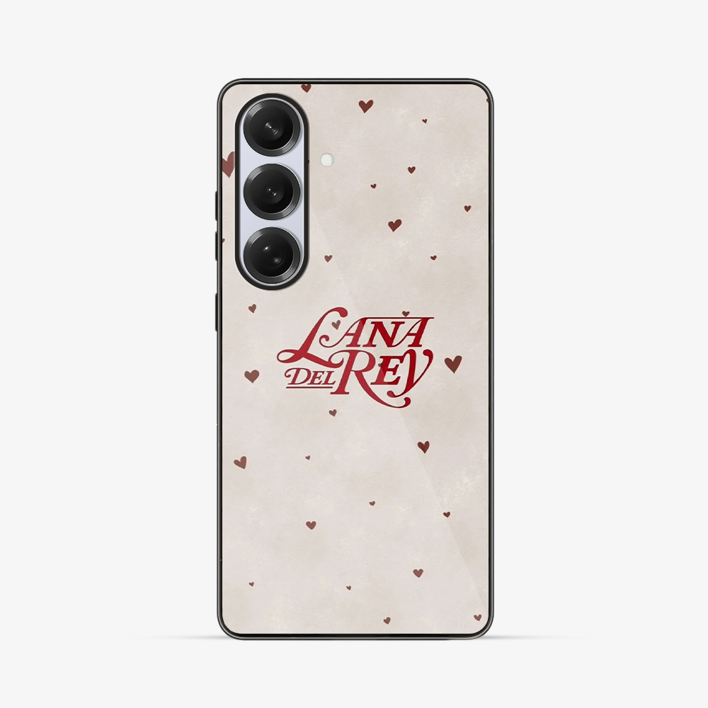 Lana Del Rey Hearts Samsung Phone Case Glass Case