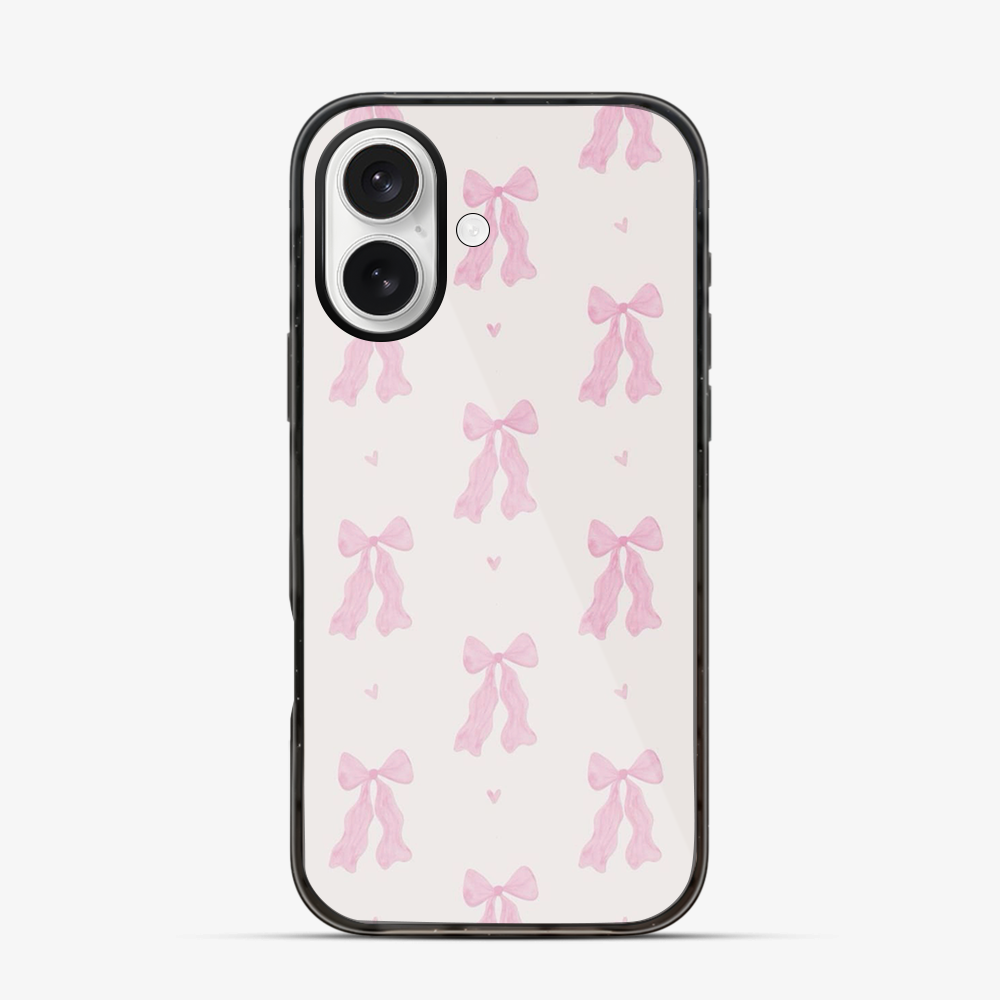 Coquette Pink Bow iPhone 17 Case