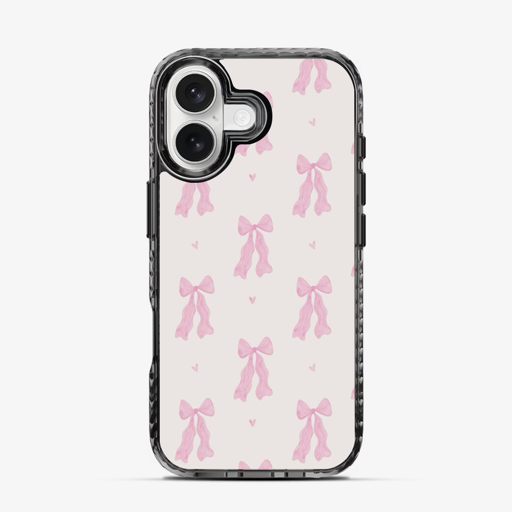Coquette Pink Bow iPhone 17 Case