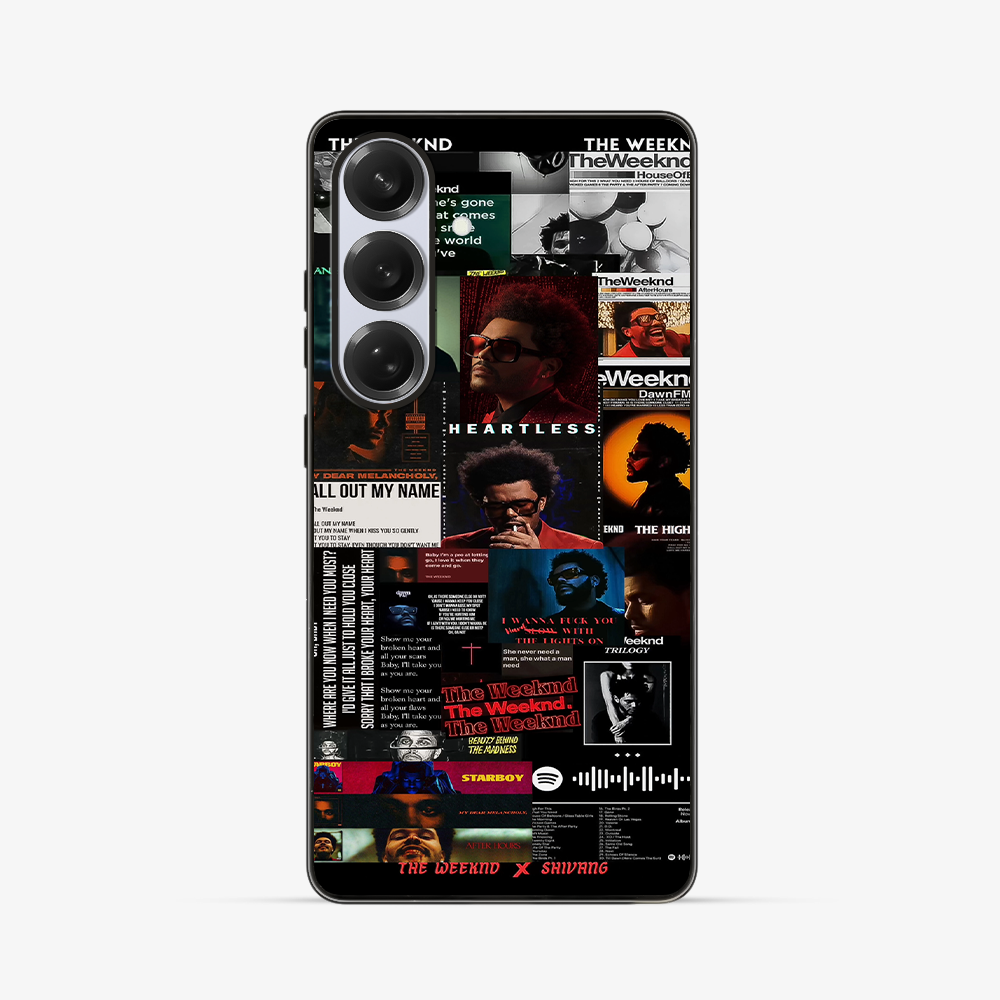 Multiple Album's Samsung Phone Case | Two Clear Silicone Case