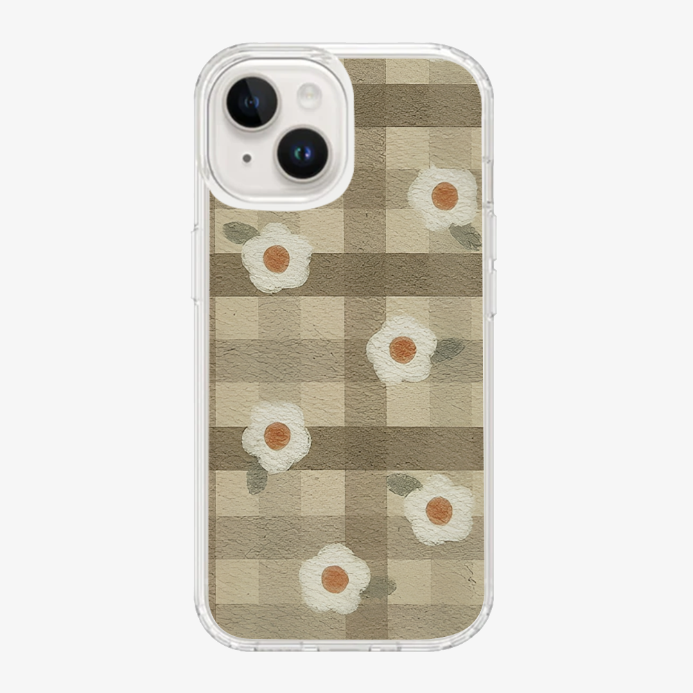 Checkered Flower Case