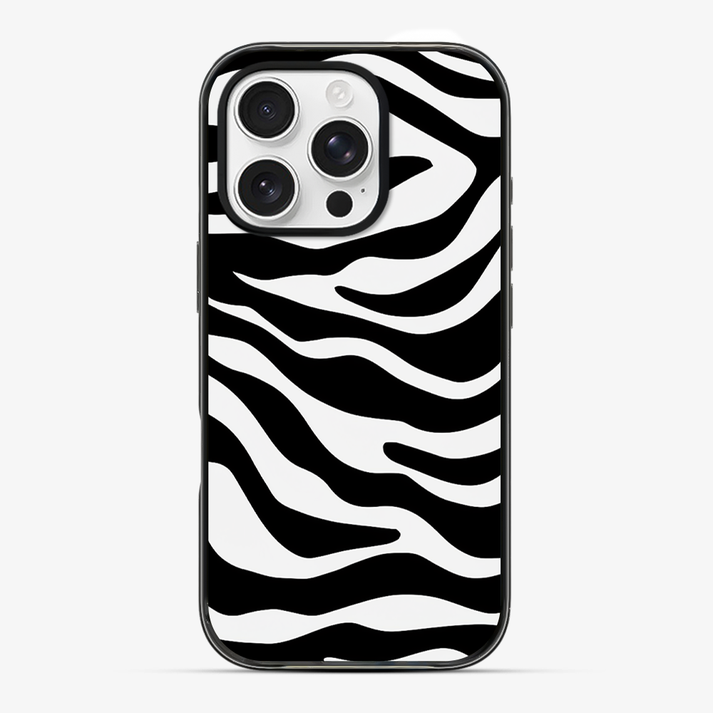 Zebra Phone Case | White