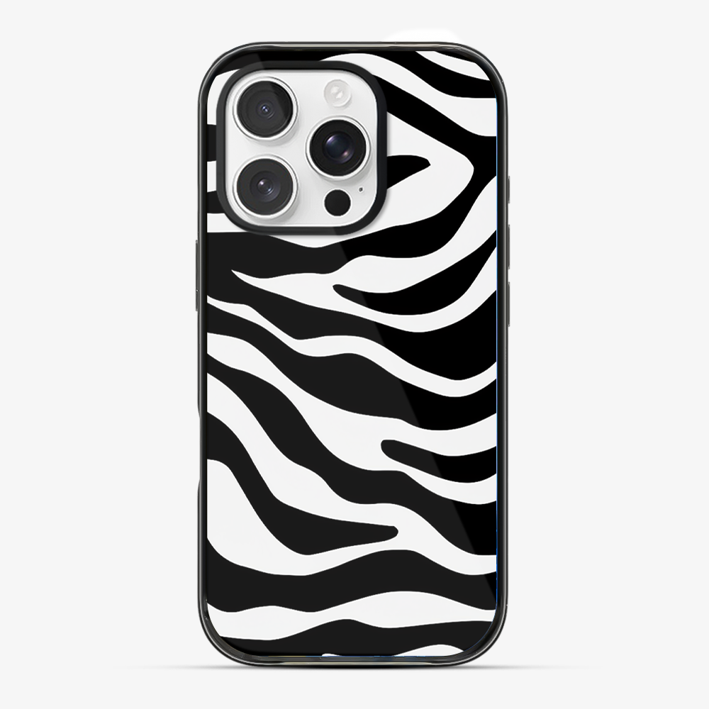 Zebra Phone Case | White Anti Yellow Silicone Case