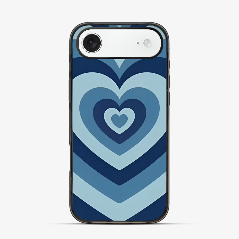 Blue heart iPhone Air Case