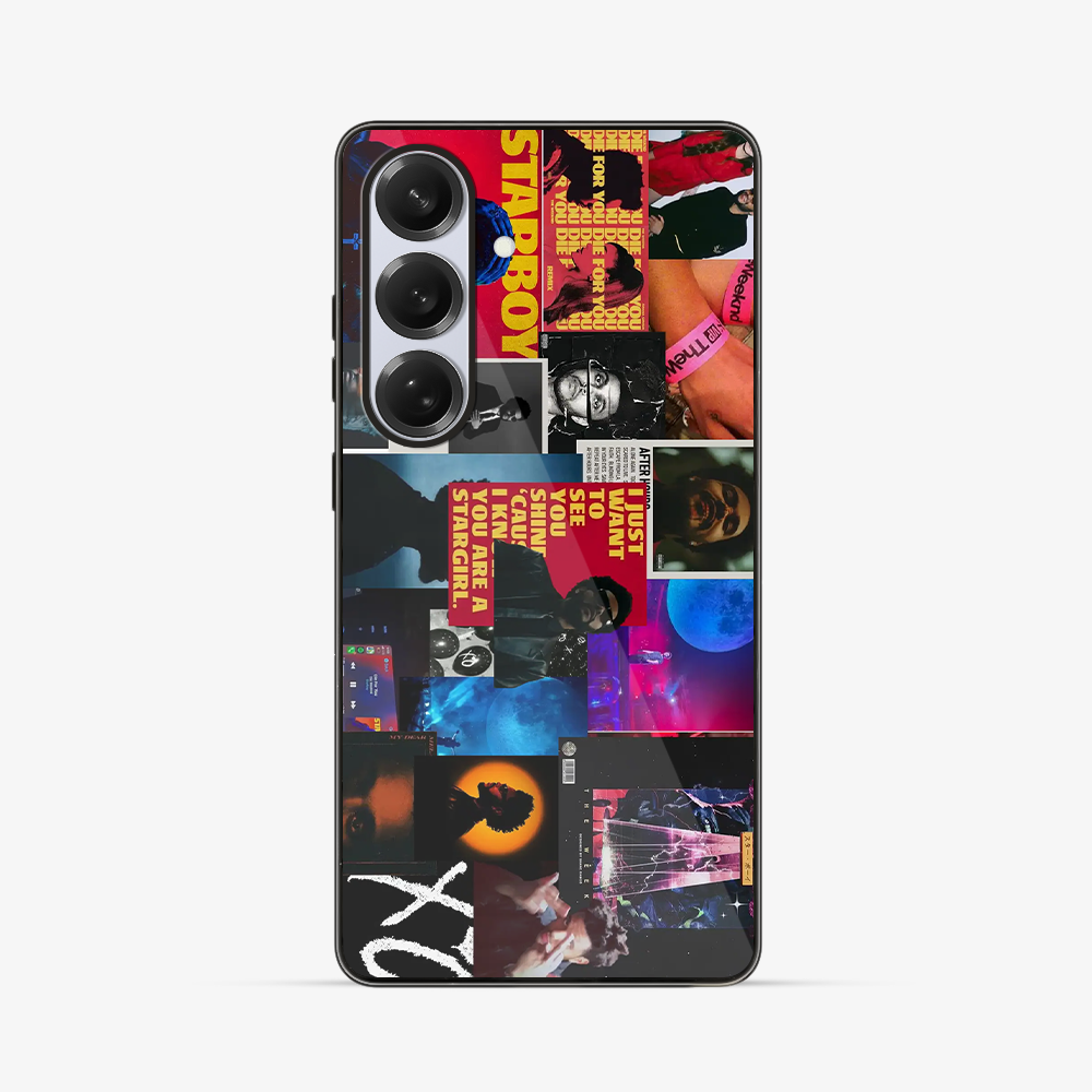 The Weeknd Samsung Phone Case | Three Glass Case