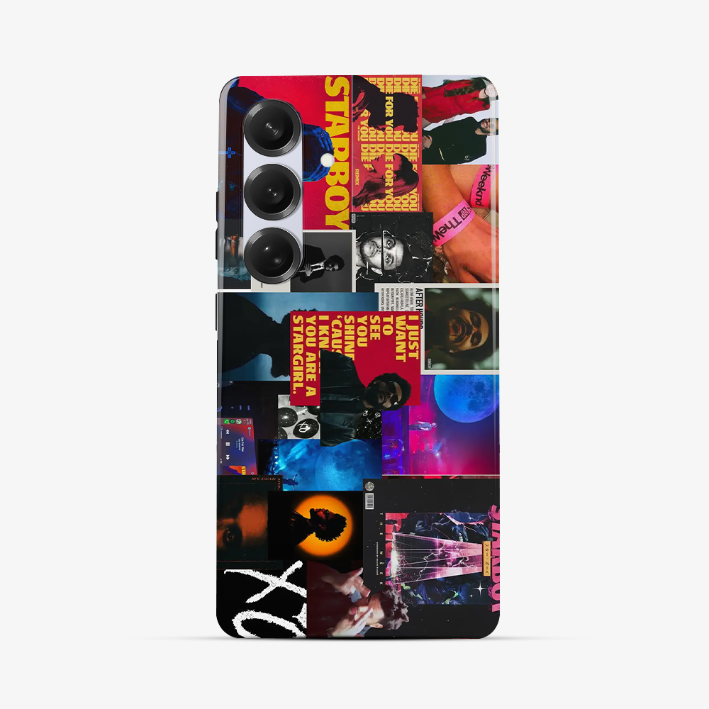The Weeknd Samsung Phone Case | Three Tough Double Layer