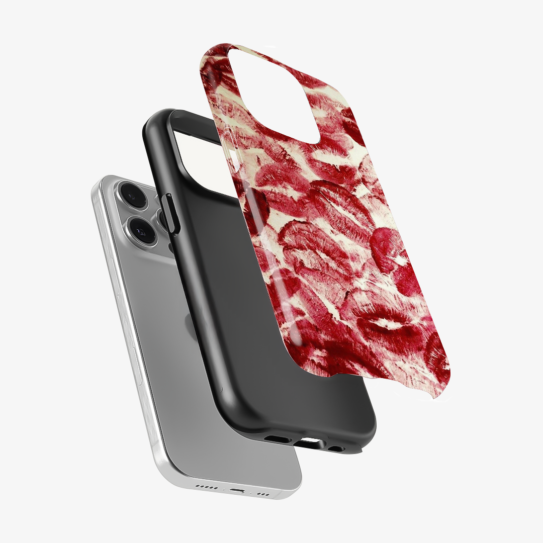 Red Lips Pattern Phone Case