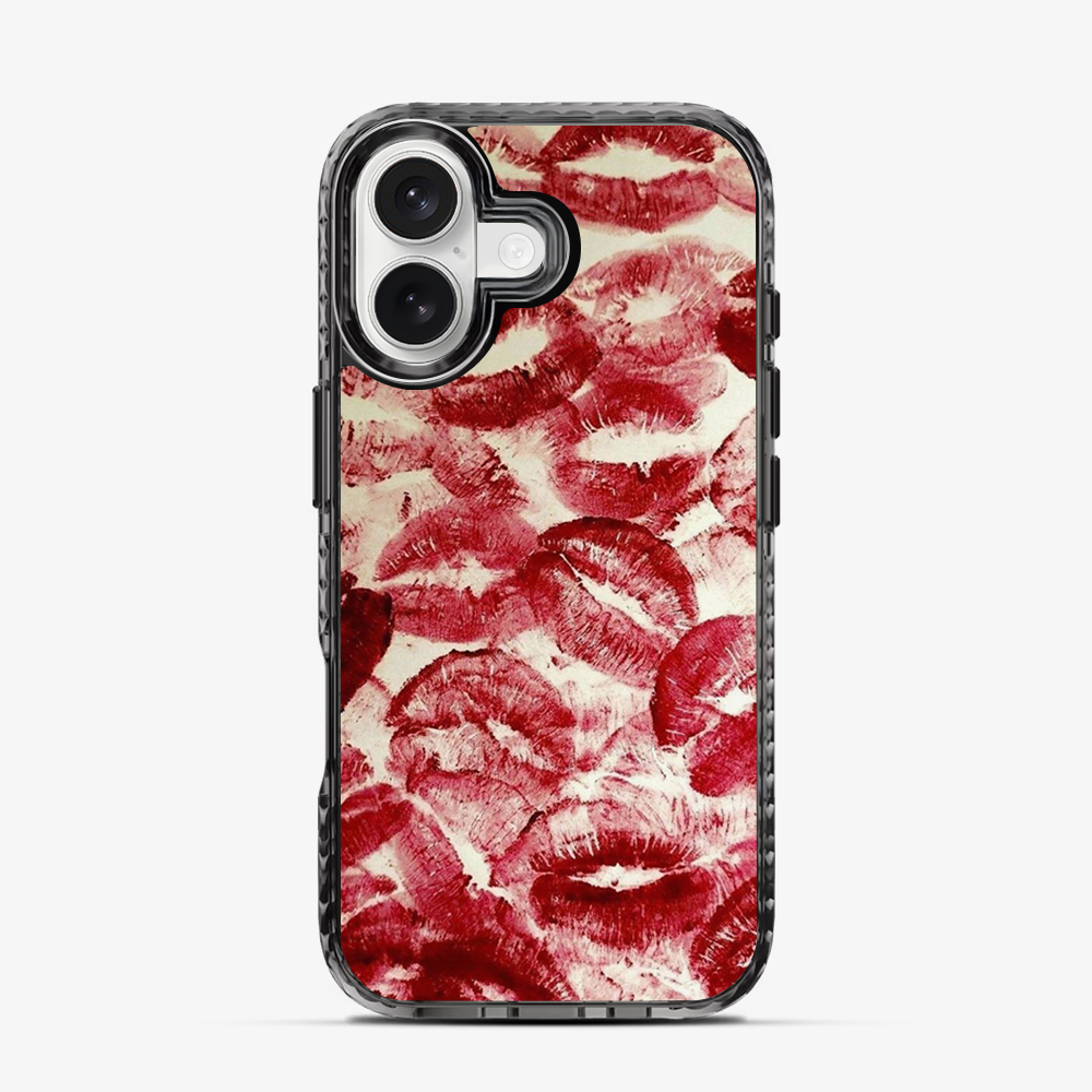 Red Lips Pattern iPhone 17 Case