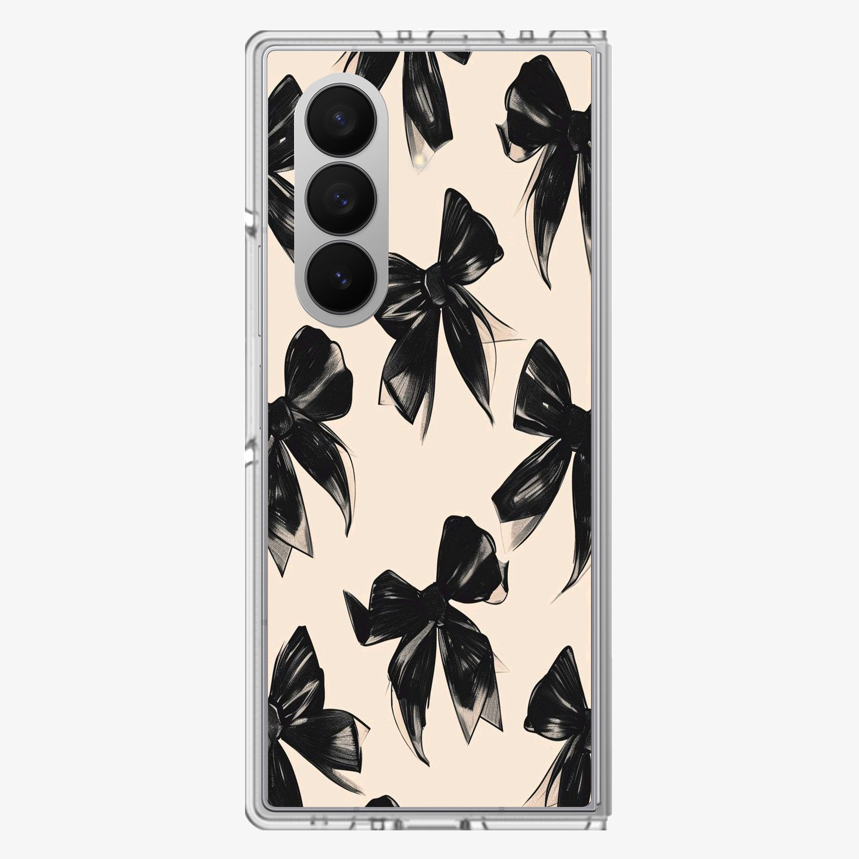 Coquette Black Bow Samsung Z Fold Phone Case