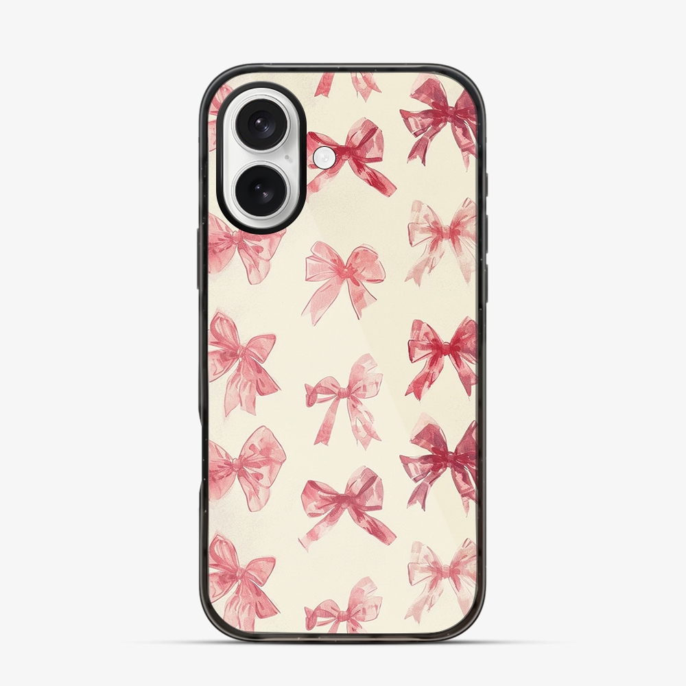 Coquette Sketchy Bow iPhone 17 Case