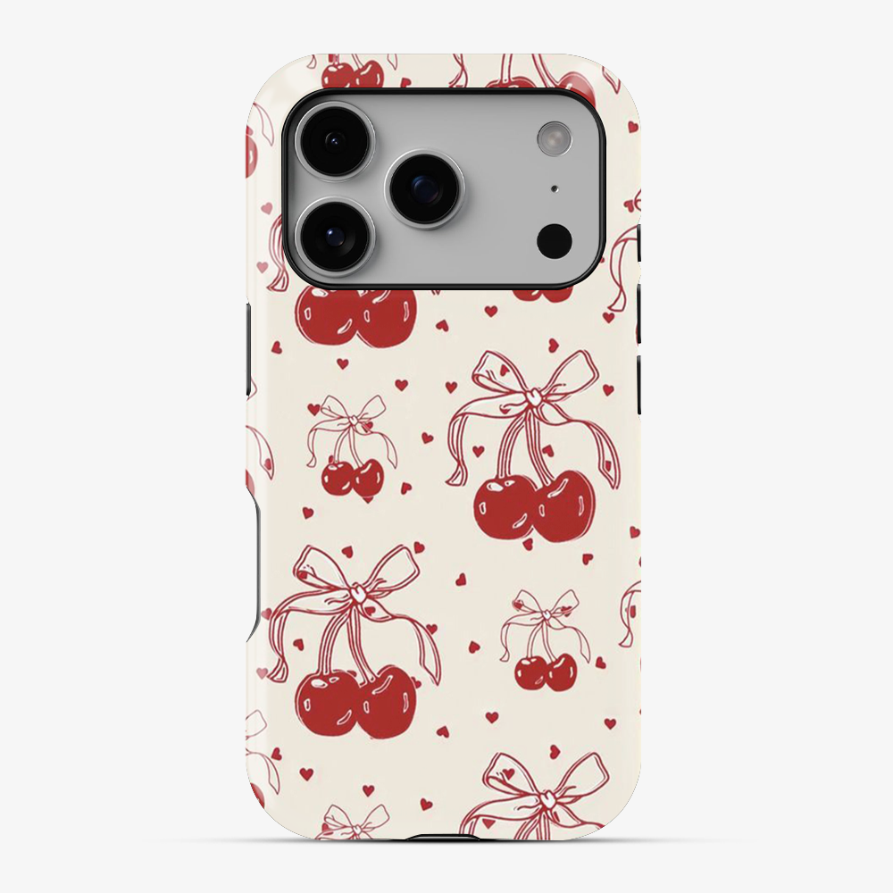 Cherry And The Bow Phone Case