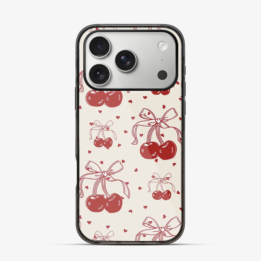Cherry And The Bow iPhone 17 Pro Max Case