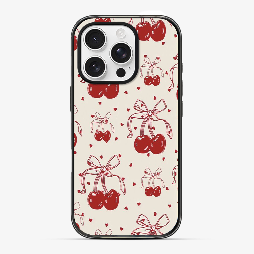 Cherry And The Bow Phone Case Hard 2.0 Case