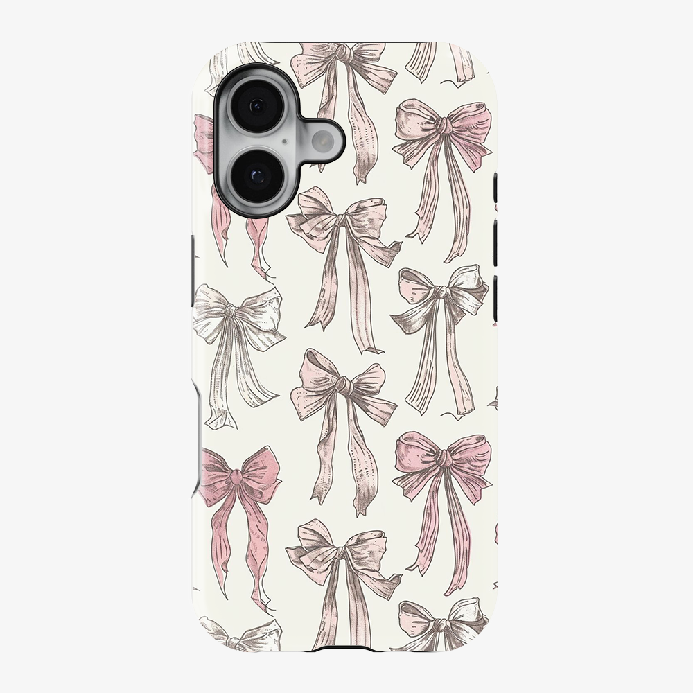 Coquette Tall Bow Phone Case