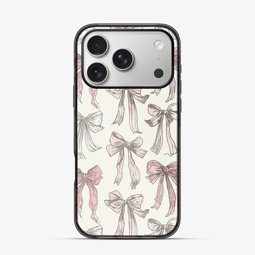 Coquette Tall Bow iPhone 17 Pro Max Case