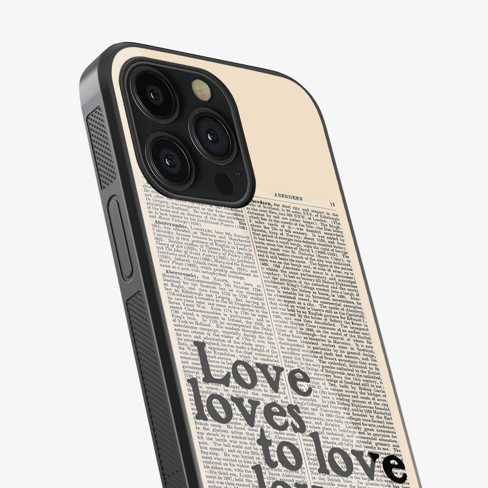 Love Loves to Love Phone Case