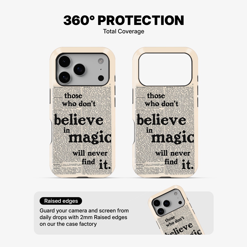 Believe in Magic Phone Case