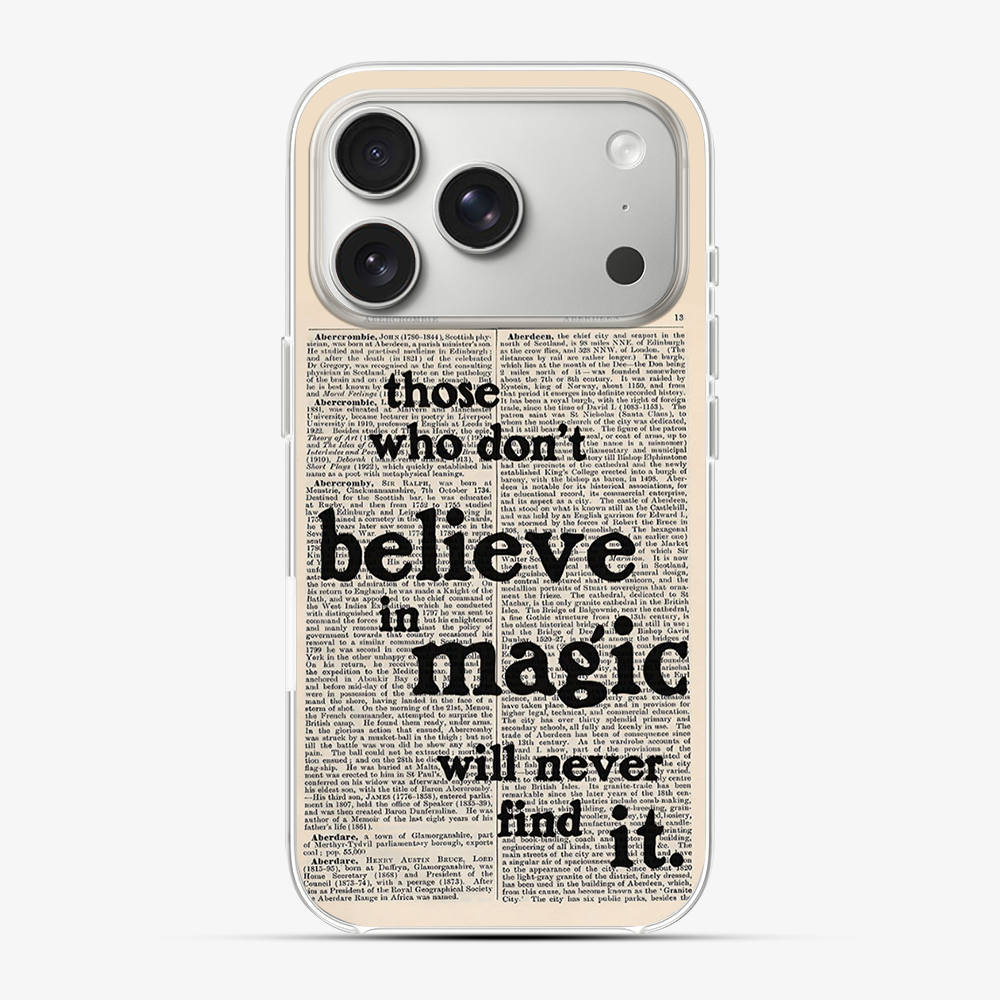 Believe in Magic Phone Case