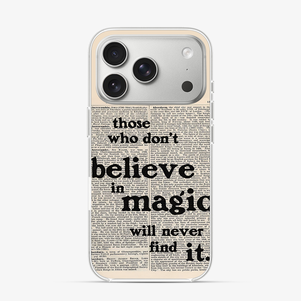 Believe in Magic iPhone 17 Pro Case