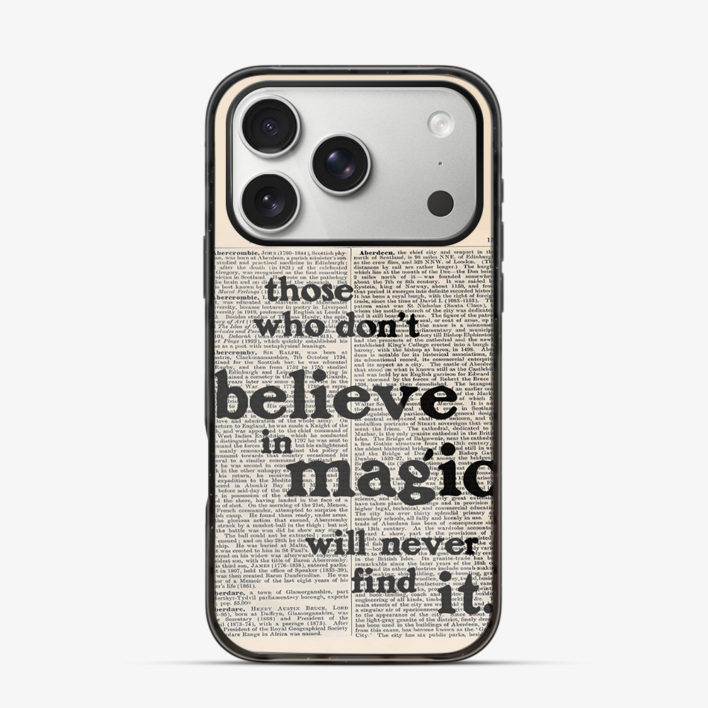 Believe in Magic iPhone 17 Pro Max Case