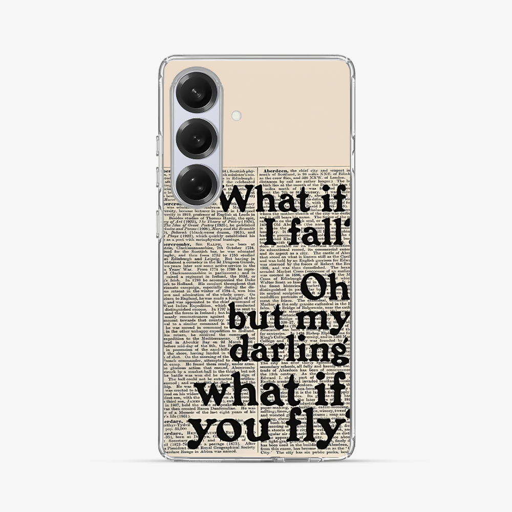 What If You FLY Samsung Phone Case Hard 2.0 Case