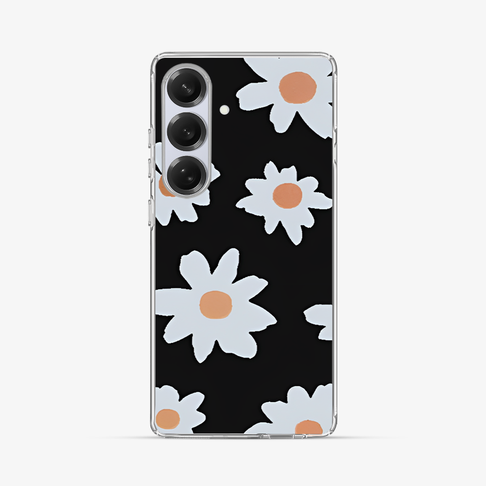 Black Lilies Samsung Phone Case Hard 2.0 Case