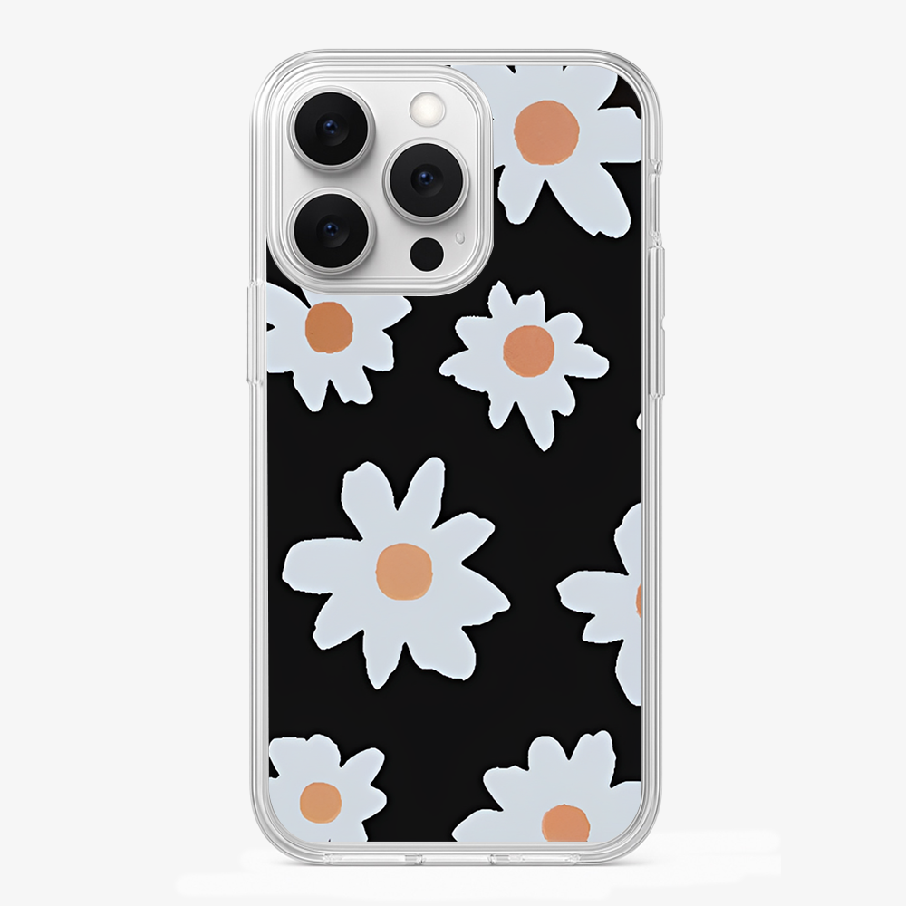Black Lilies Phone Case Glass Case