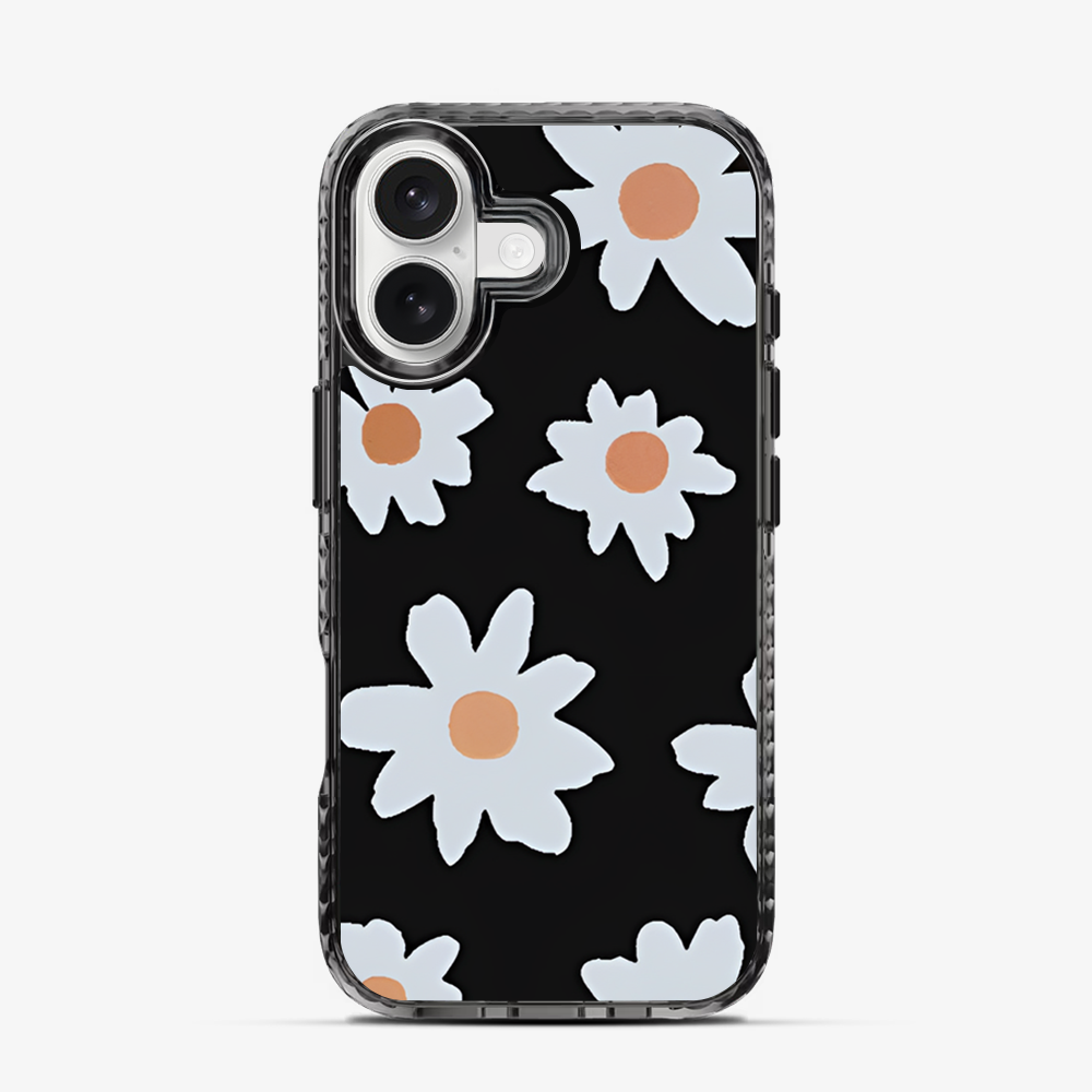Black Lilies iPhone 16 Case