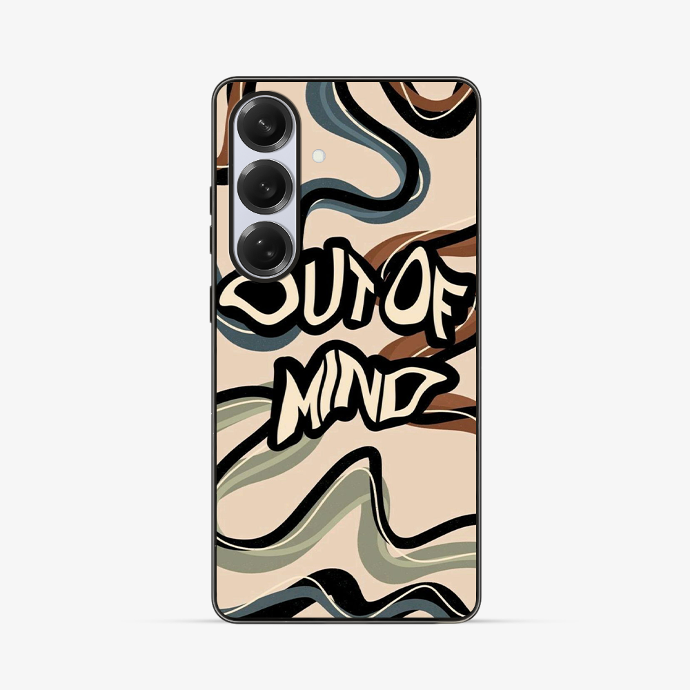 Out Of Mind Samsung Phone Case Clear Silicone Case