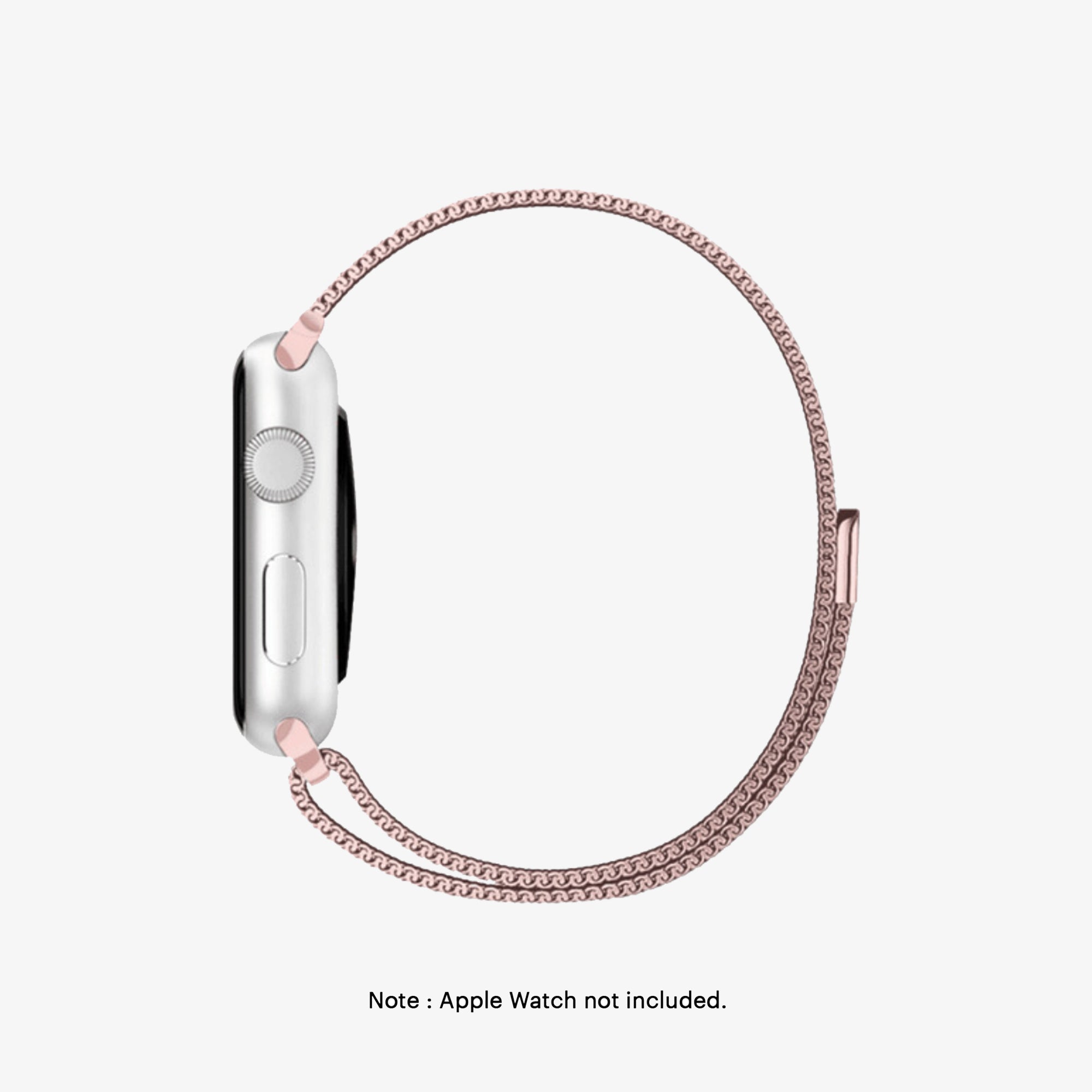 Orchid Pink Magnetic Milanese Loop WatchBand
