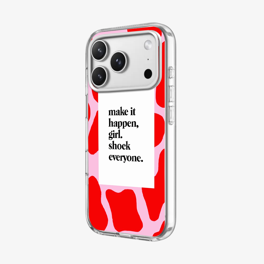 Girl Shock Everyone Phone Case