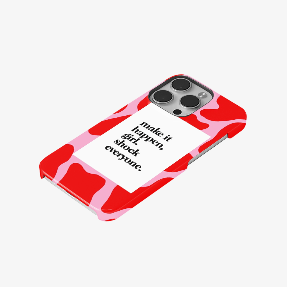 Girl Shock Everyone Phone Case