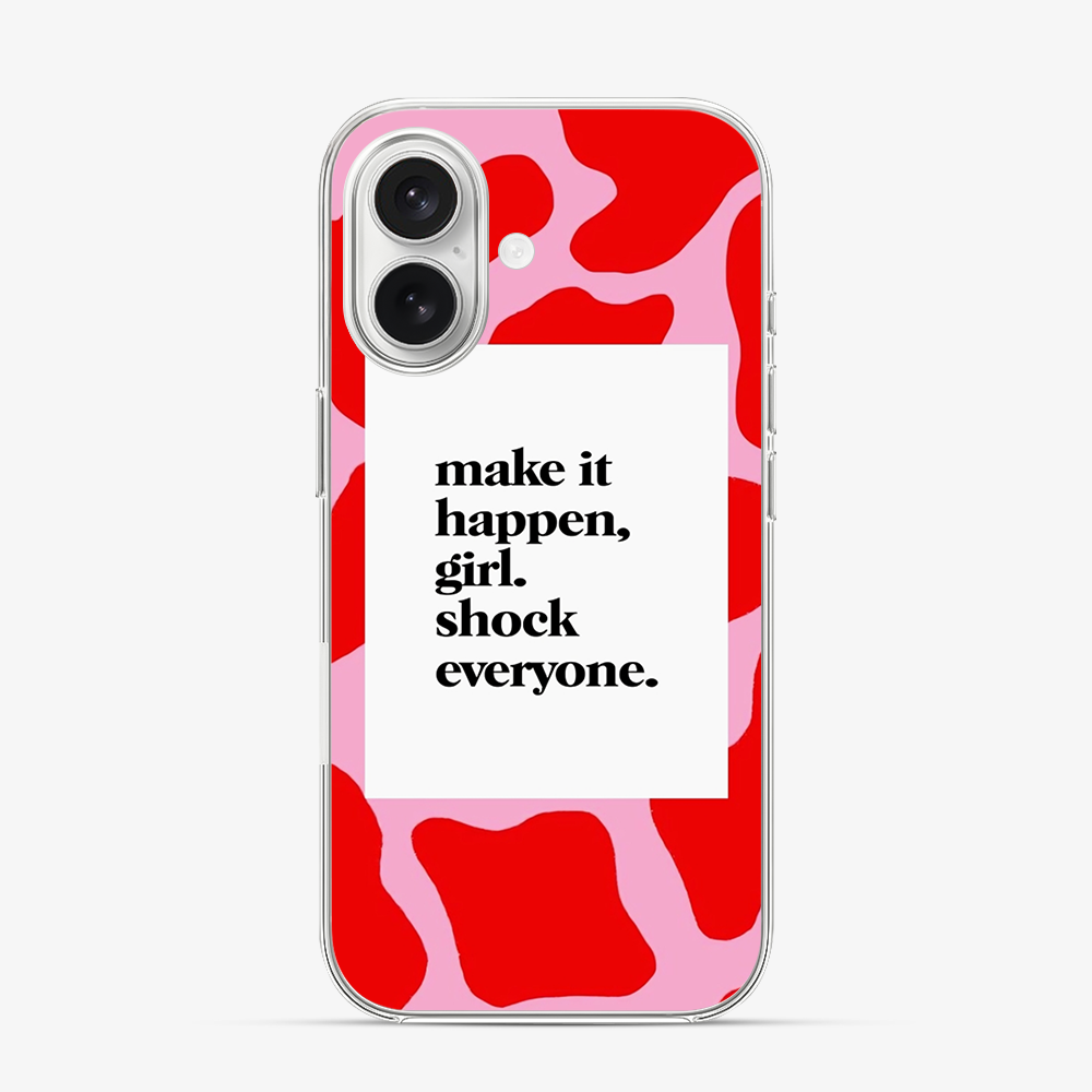 Girl Shock Everyone iPhone 17 Case