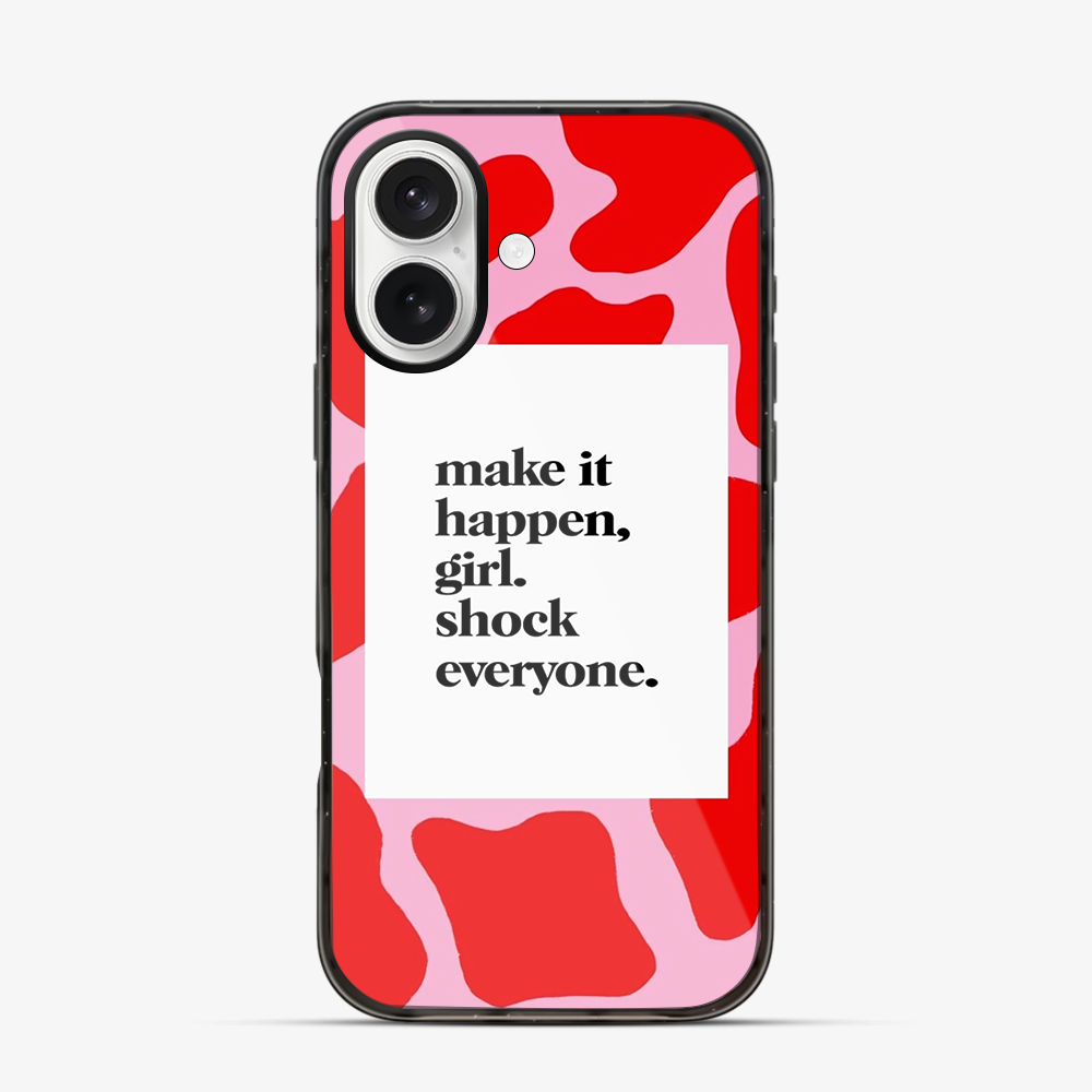 Girl Shock Everyone iPhone 17 Case