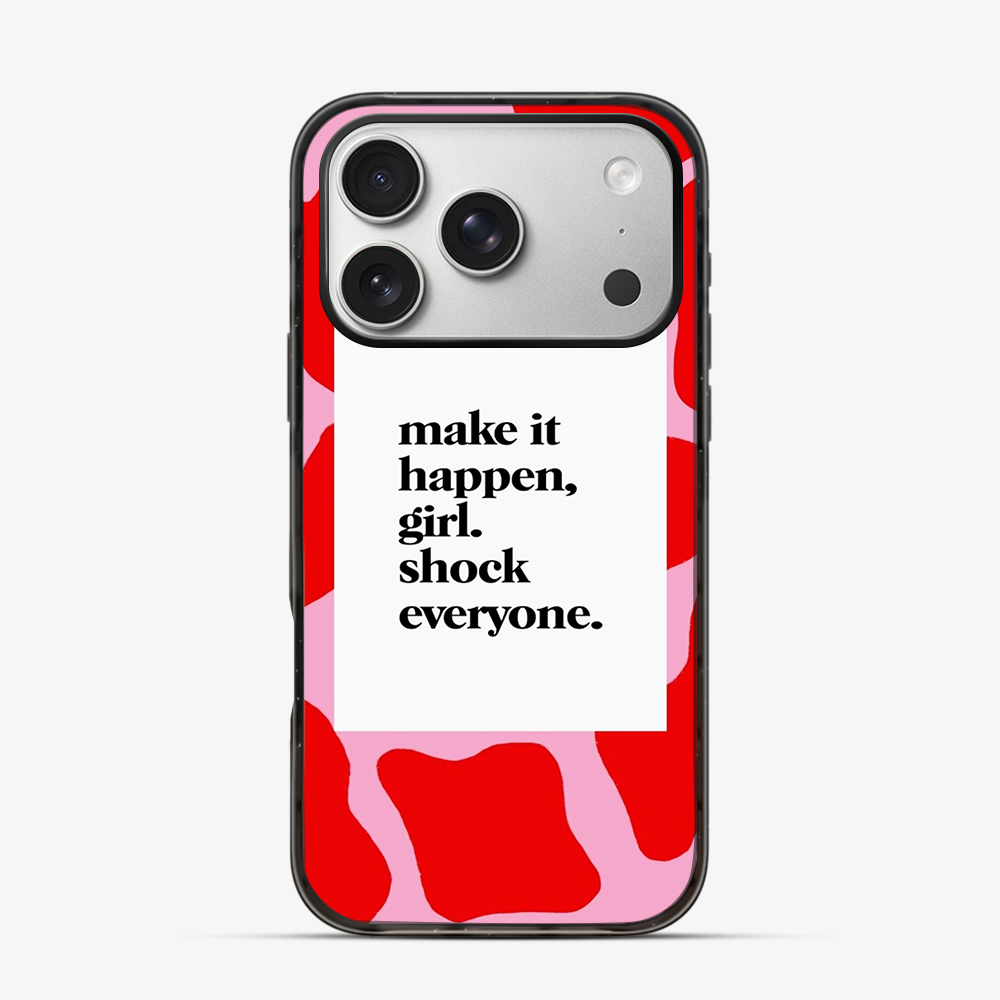 Girl Shock Everyone iPhone 17 Pro Case