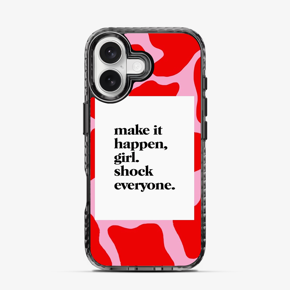 Girl Shock Everyone iPhone 17 Case