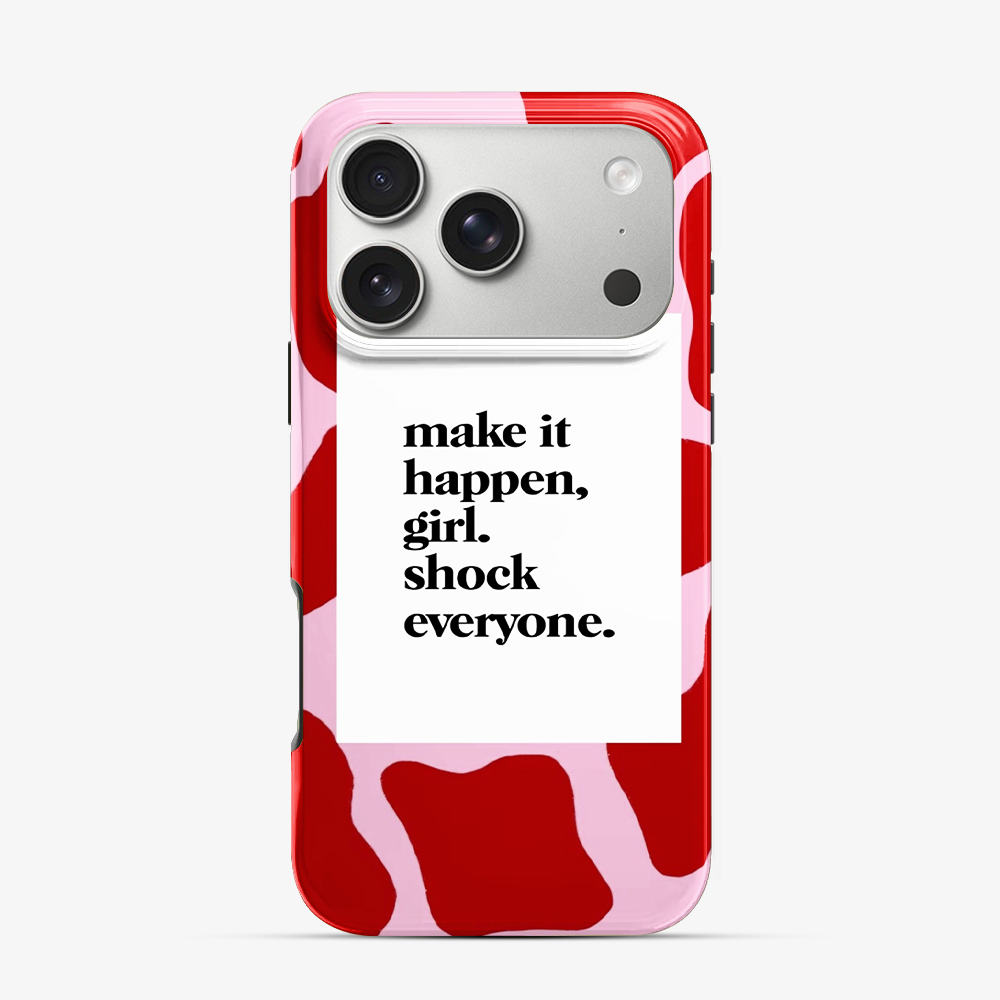 Girl Shock Everyone iPhone 17 Pro Max Case