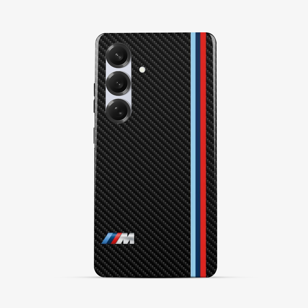 BMW Carbon Fibre Samsung Phone Case | One Tough Double Layer