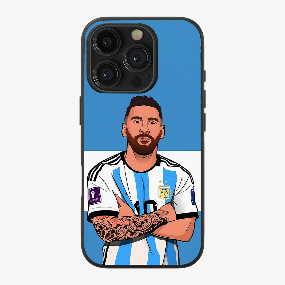 Messi Phone Case Clear Silicone Case