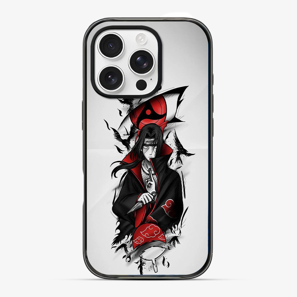 Itachi Sharingan Anime Phone Case Hard 2.0 Case