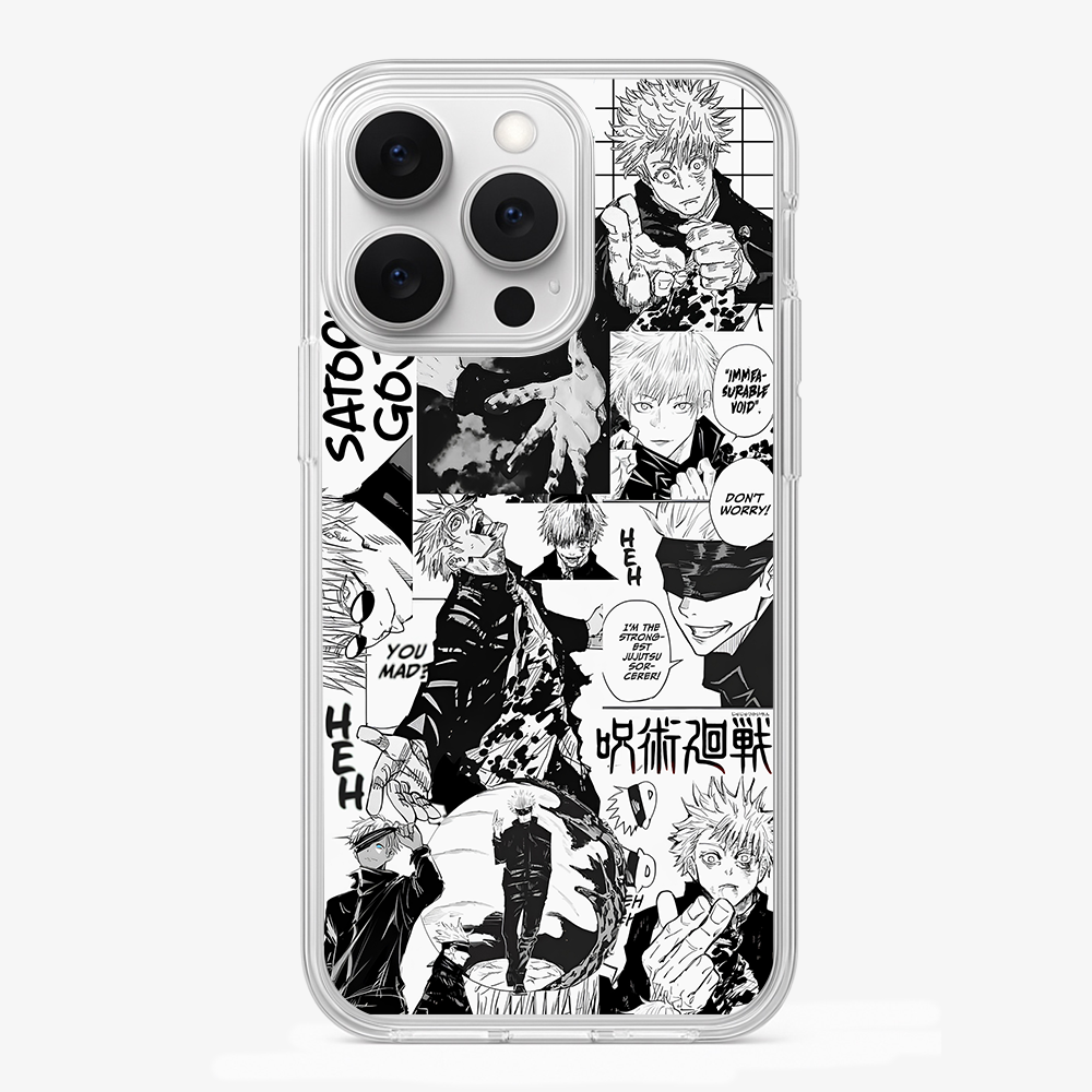 Gojo Satoru Jujutsu Kaisen Anime Phone Case Glass Case