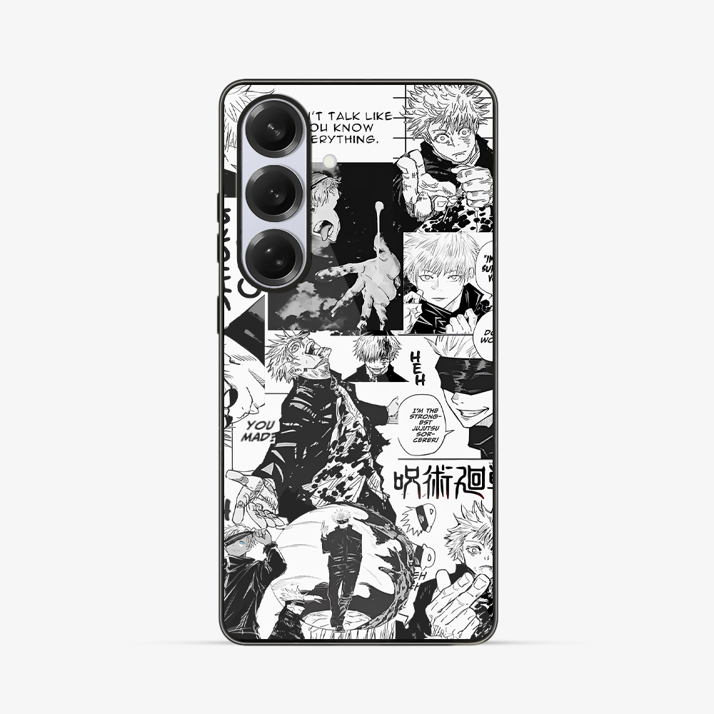 Gojo Satoru Jujutsu Kaisen Samsung Phone Case Glass Case
